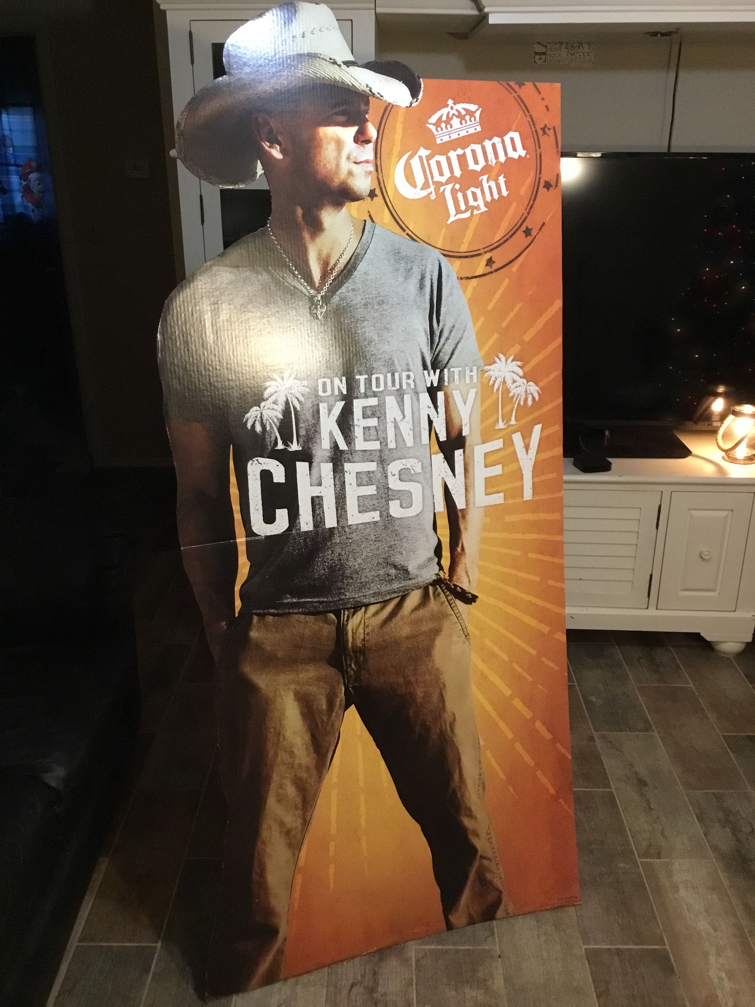 Kenny Chesney Corona Cardboard lifesize Cutout