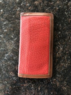Leather Wallet Dooney and Burke
