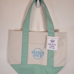 Trader Joe’s Mint Tote Bag 
