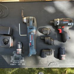 Bosch 12v 5 in 1 With Multi Tool
