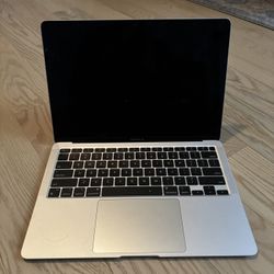 Gently Used Silver MacBook Air