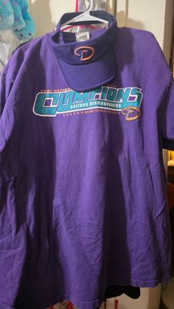 Vintage Arizona Diamondbacks tshirt and Nike visor