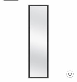 Pack of 10; 13.5"x49.5" Framed Door Mirror Black - Room Essentials™