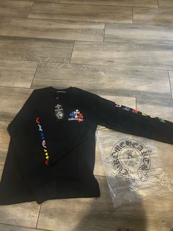 Chrome Hearts Rainbow Long Sleeve T-Shirt