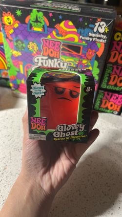 NeeDoh Glowy Ghost Squishy Toy