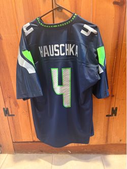 Seahawks Stephen Hauschka Mens XL screen printed jersey