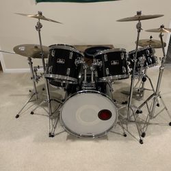Seven Piece Pearl Drum Kit