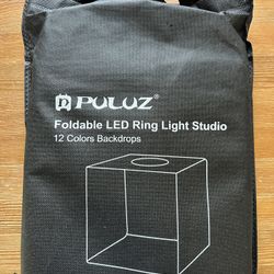 Foldable LED Ring Light Studio