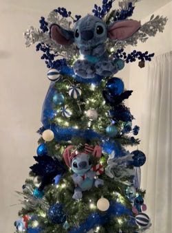 Stitch themed Christmas tree decor/ornament