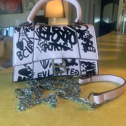 Pink Crossbody Handbag 