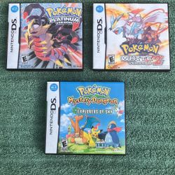 Pokémon Games CASEs Only