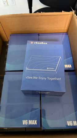 vSeeBox V6 Max – All-in-one cord cutters – New Sealed – Chino (The Preserve)