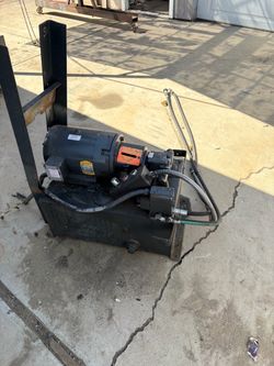 Baldor 10 HP 3-Phase Industrial Hydraulic Power Unit
