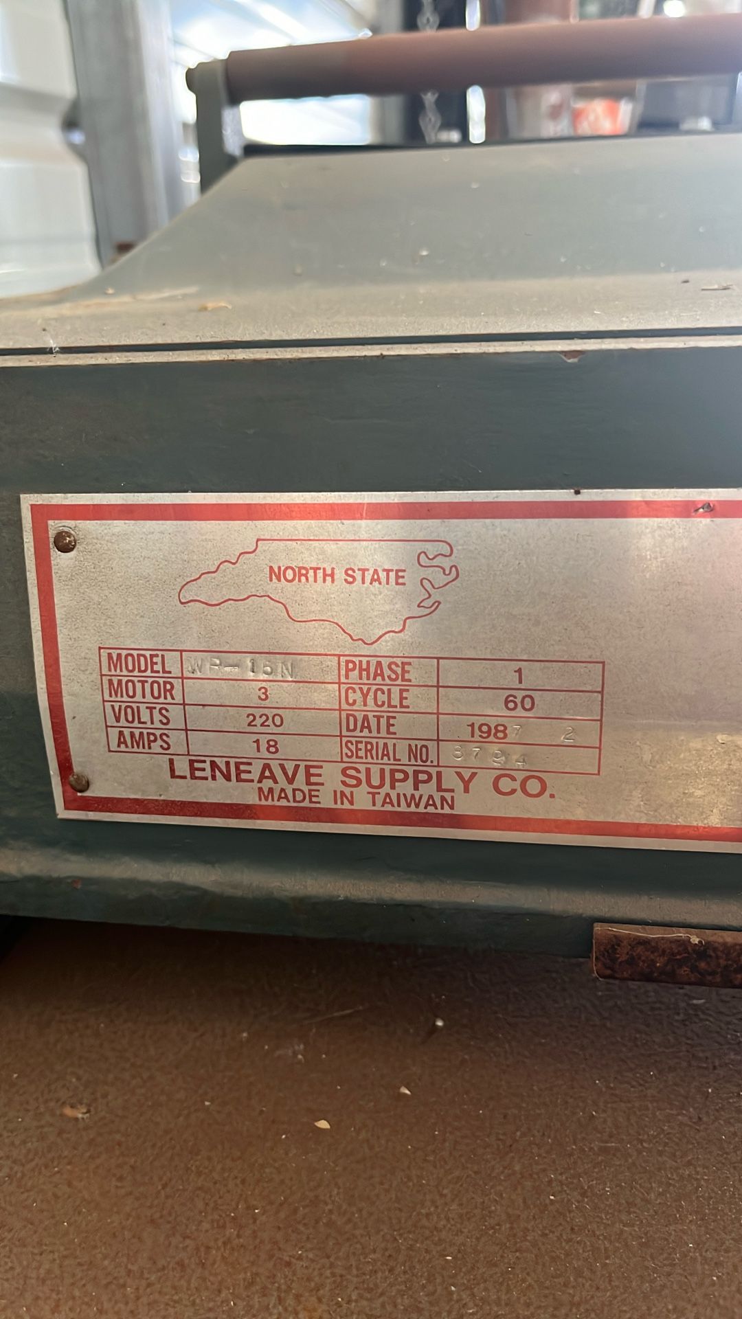 15” Planer North State Leneave