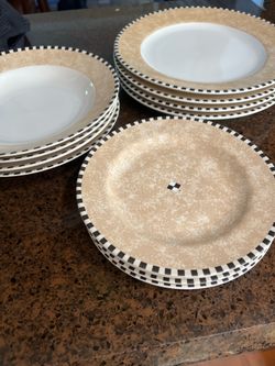 12 piece stoneware set