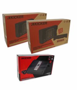 FOR SALE KICKER AUDIO BASS PACKAGE