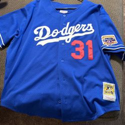 Mitchell And Ness Los Angeles Dodgers Mike Piazza Jersey 