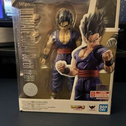 TAMASHII NATIONS - Dragon Ball Super: Super Hero - Ultimate Gohan Super Hero, Bandai Spirits S.H.Figuarts Action Figure
