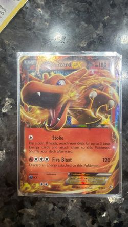 2014 Pokémon XY Flashfire Charizard EX Holo