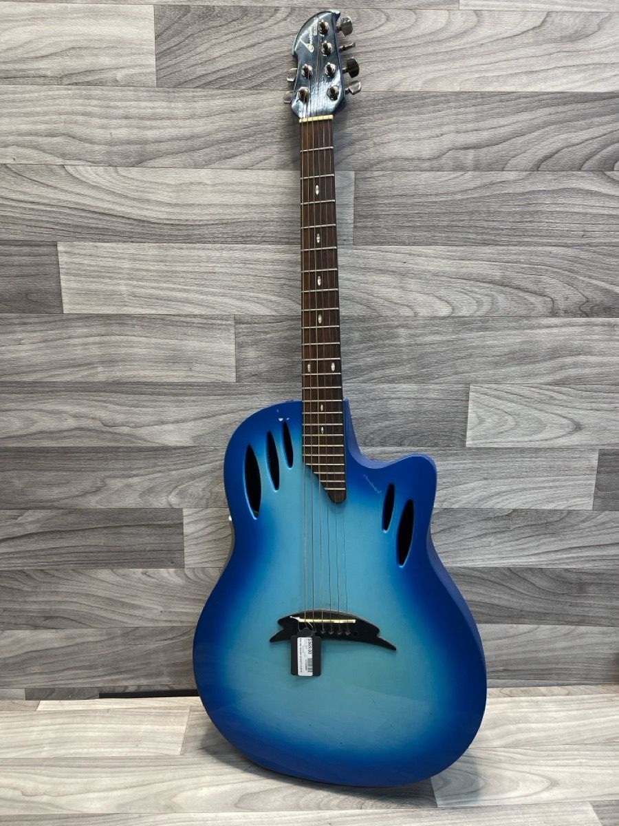Ovation Tangent MOB-47 Acoustic Electric Guitar Blue – A1D009867