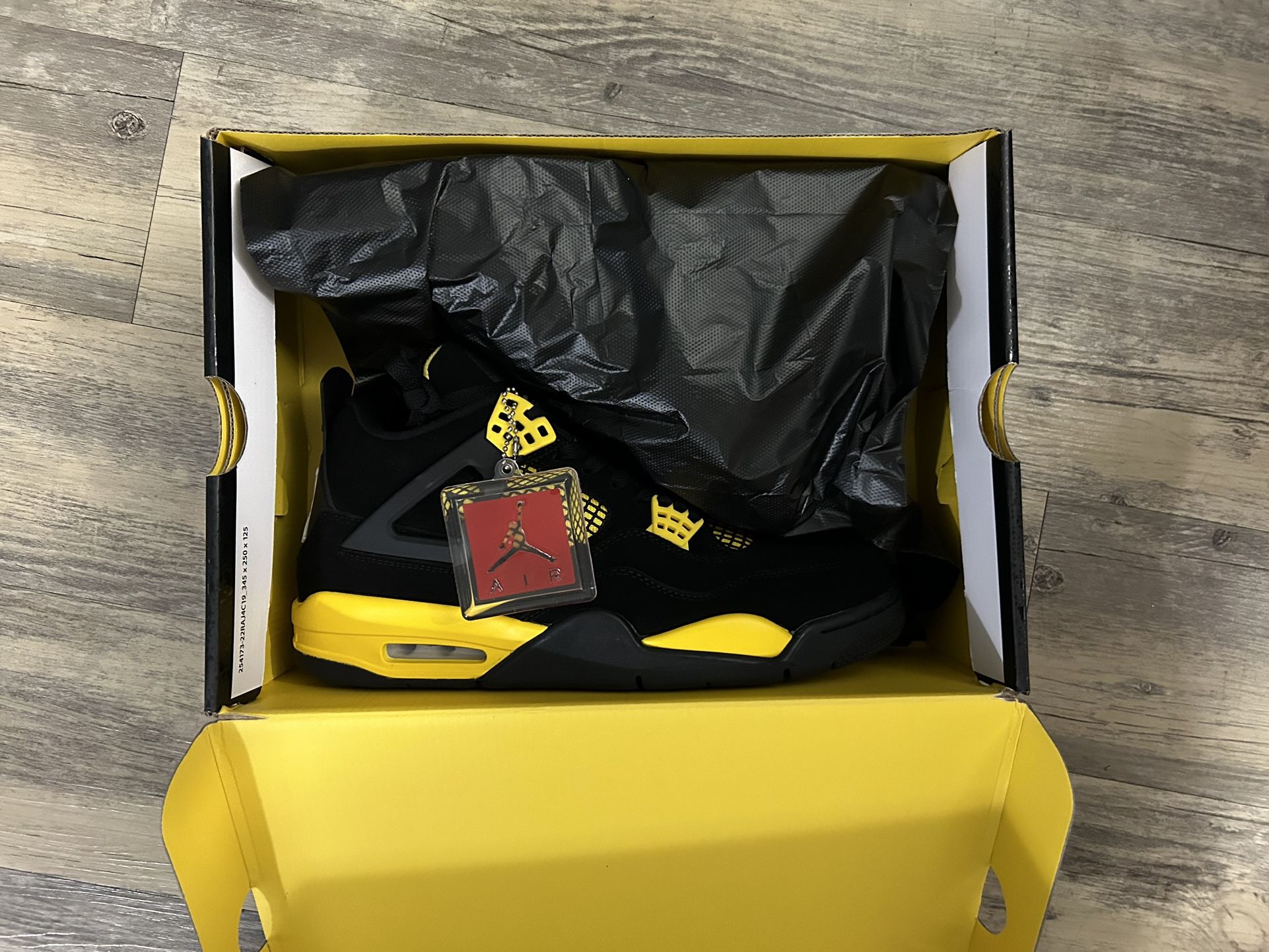 Air Jordan 4s ( Yellow Thunders )