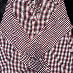 Long Sleeve Men Button Up 