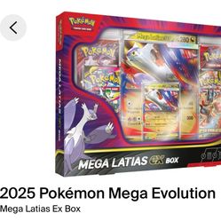 Pokemon Mega Evolution Mega Latias EX Box