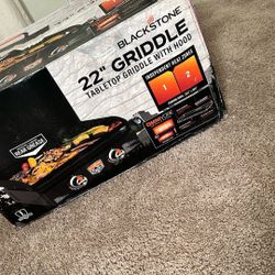 22” Griddle Tabletop Griddle With Hood