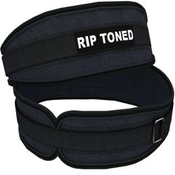 Rip Toned Weight Lifting Belt - Workout Belts for Weightlifting, Powerlifting, Bodybuilding, Strength Training - Back Support for Men & Women - For Sq