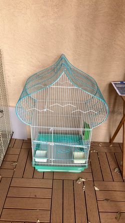 Decorative Bird Cage with Dome Top