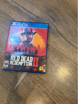 Rdr 2  game disc (for ps4)
