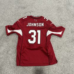 Authentic David Johnson Medium NFL Jersey 
