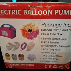Electrician Balloon Pump Set Ac Power