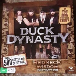 New Duck Dynasty Redneck Wisdom Trivia Board Game  $10 In Converse By Kitty Hawk And Toepperwein