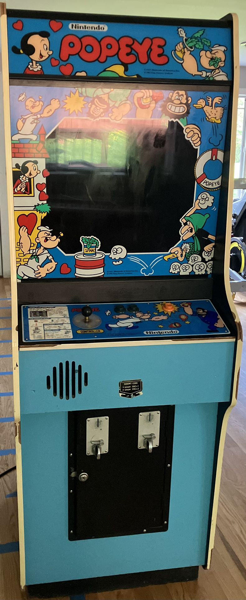 Popeye Arcade Game by Nintendo
