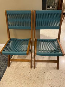 Teak Chairs (2)