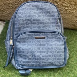 Blue  Gray Juicy Couture Backpack