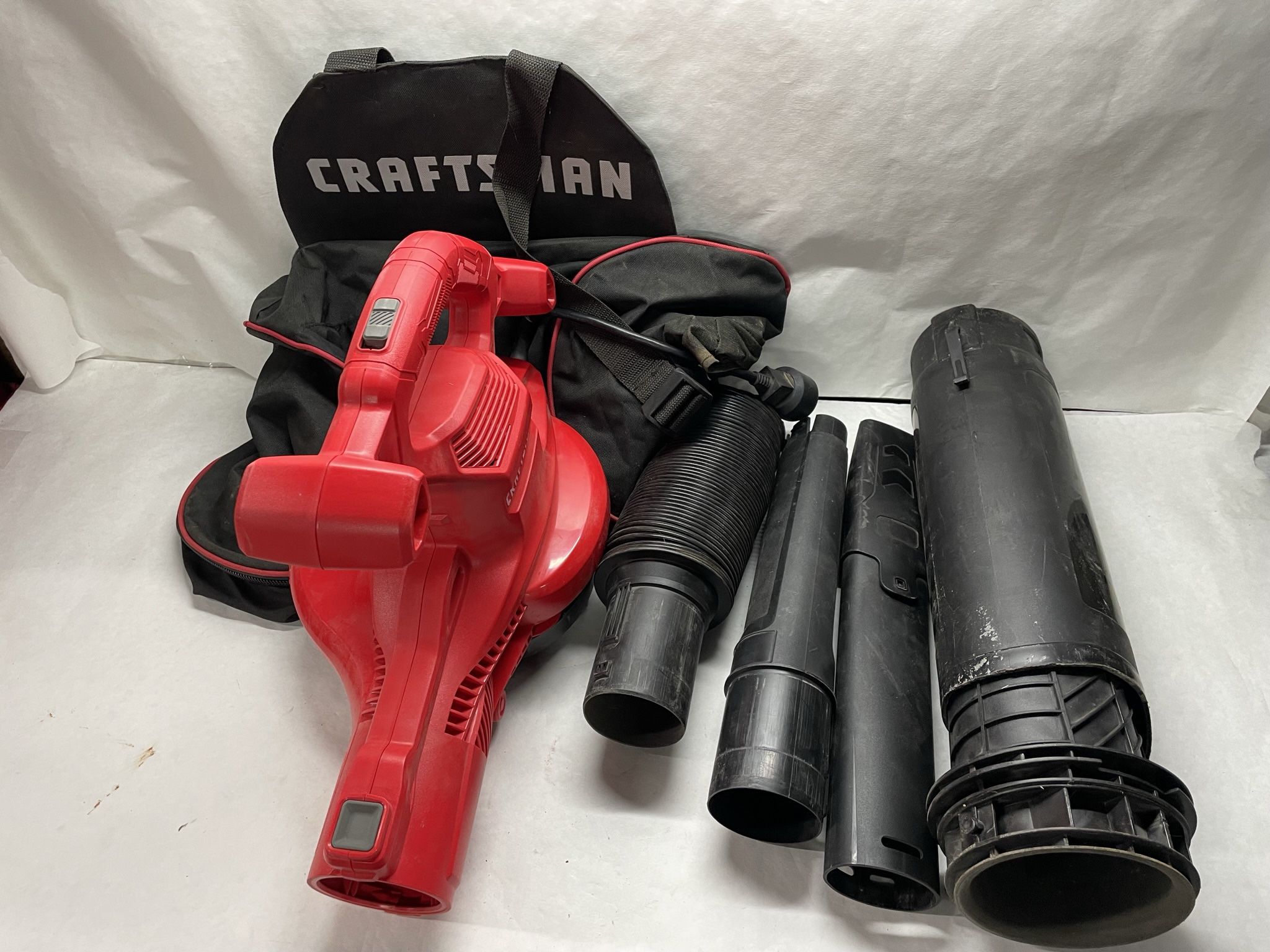 CRAFTSMAN 450-CFM 260-MPH Corded Electric Backpack Leaf Blower