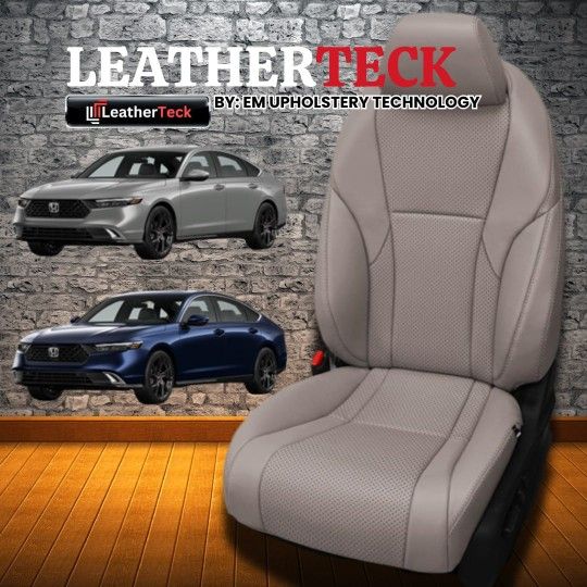 Honda Accord EX/Sport Hybrid Dove Grey 2024-2025 Katzkin Leather Seat Covers Kit - $1,595