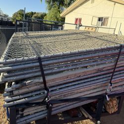 20 fence panels 6 x 10 chain-link