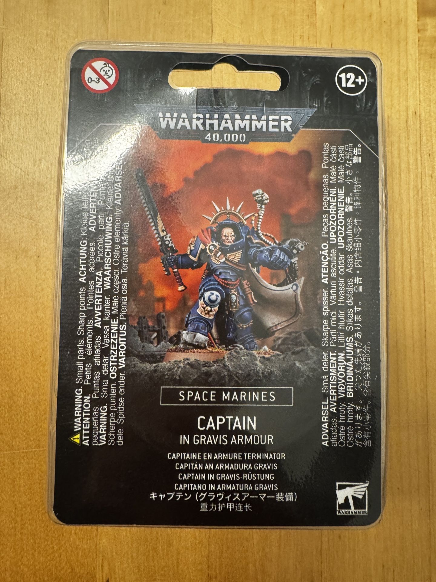 Warhammer 40K: Gravis Captain.