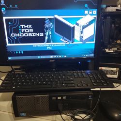 Dell SFF 3020 Optiplex Bundle w/ Monitor - Keyboard And Mouse 