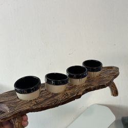 Disney Parks Star Wars Galaxy's Edge Oga's Cantina Rancor Tooth Beer Flight Set