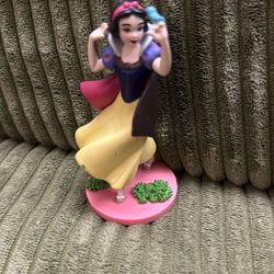 Disney Store Princess Snow White with Blue Bird 3.5" PVC Play Figure Cake Topper