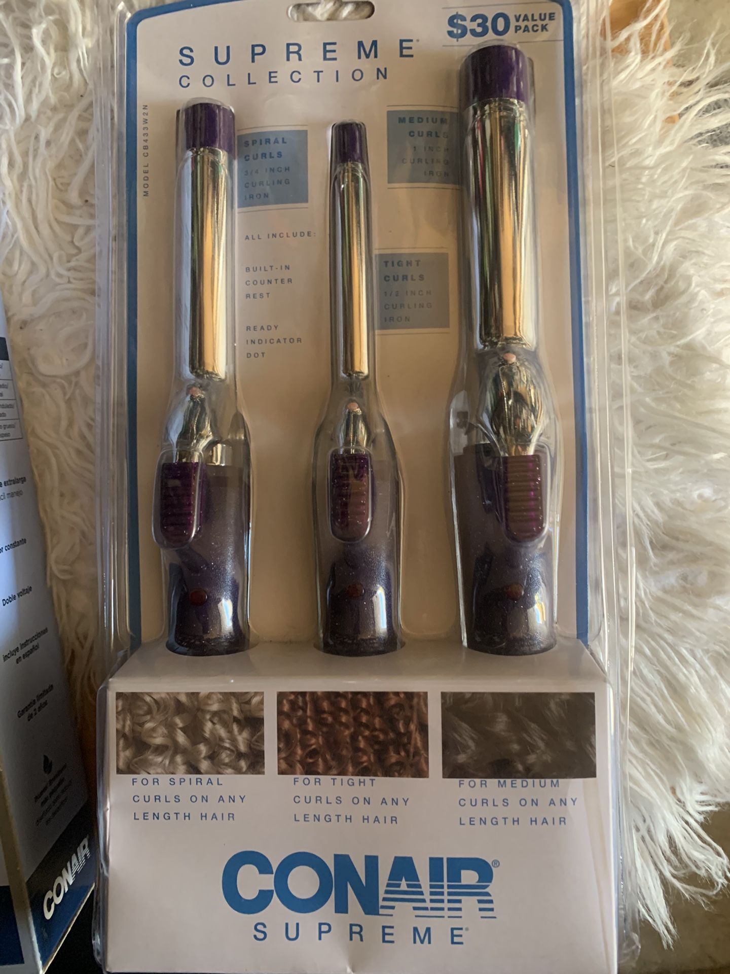 New Conair Hair Curling 