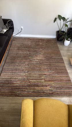 Multi color rug