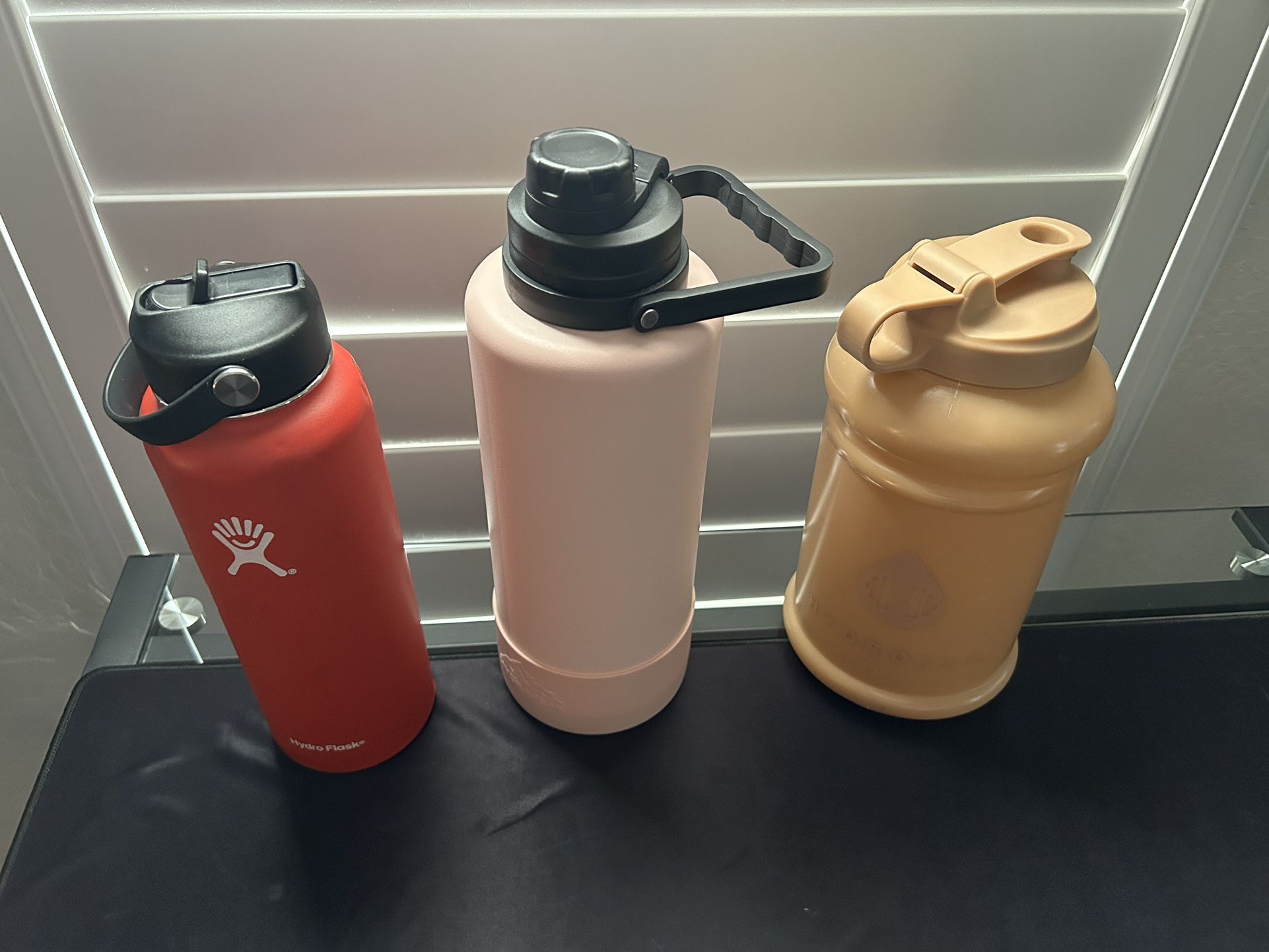 Summer Brand Name Water Bottle Bundle! (HydraPeak, HydroJug & HydroFlask)