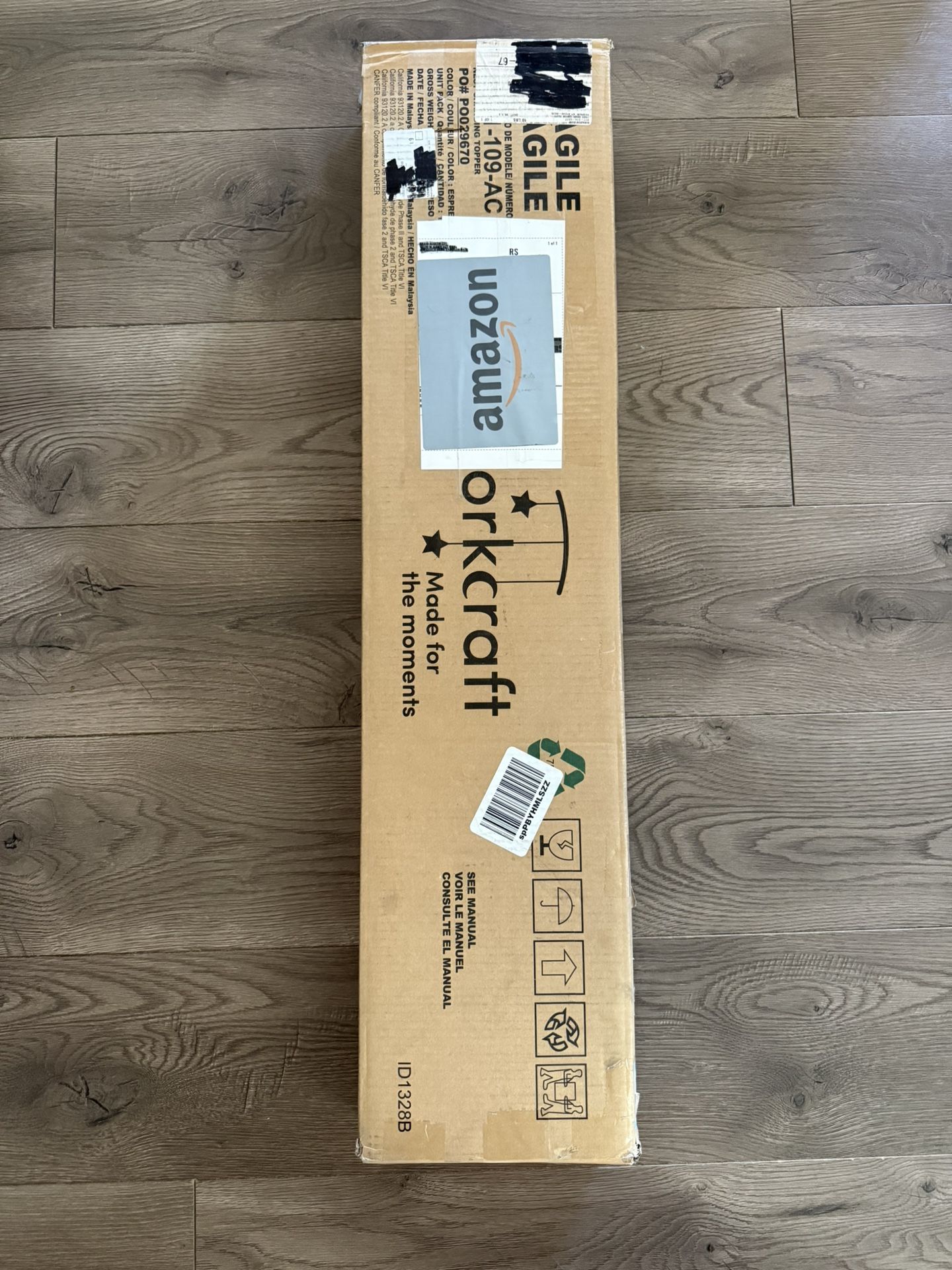 Storkcraft Changing Table Topper (Espresso Color)