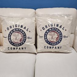 Indian Motorcycle Pillow Shams
