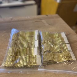 Gold Napkin Rings (set-90 Pieces)
